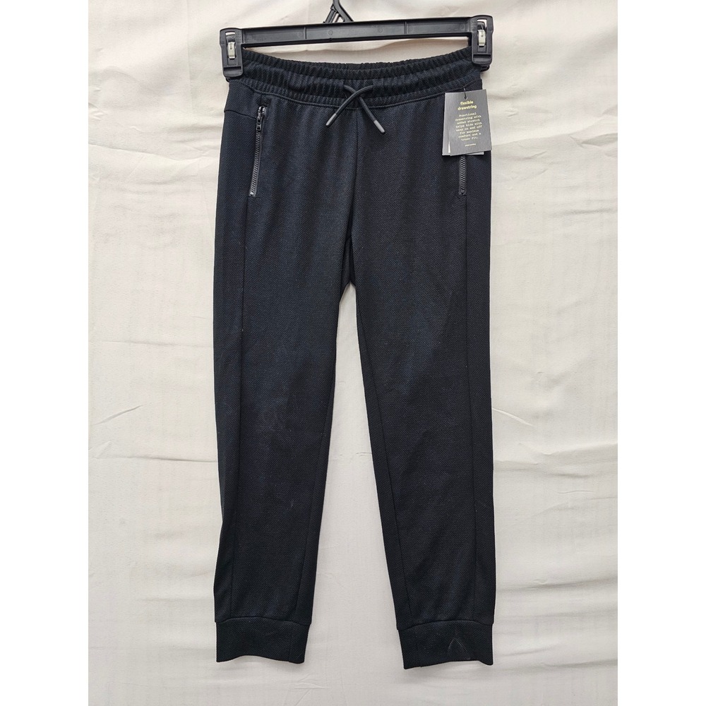 Art Class Boys Joggers Black Polyester Blend Athletic Size Medium